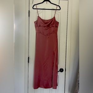 Zara - Cowl Neck Corset Style Cocktail dress